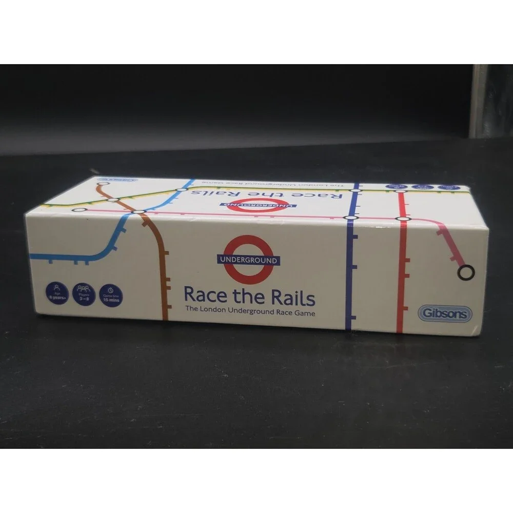 Race The Rails London Underground Game Complete